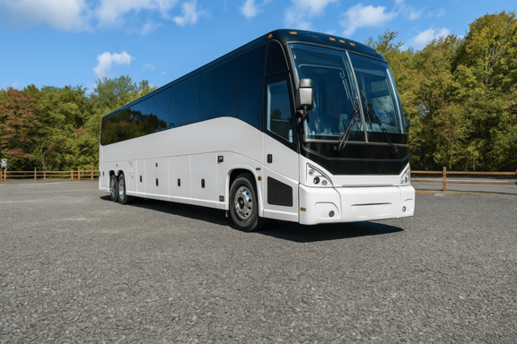 Charter Bus Rental Davenport 56 Passenger Charter Bus