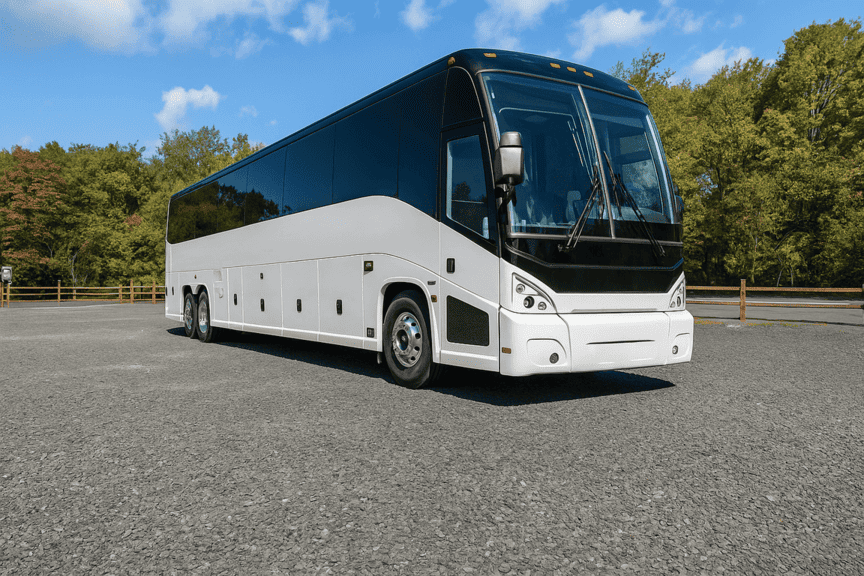 picture of Charter Bus Rental Davenport coach bus